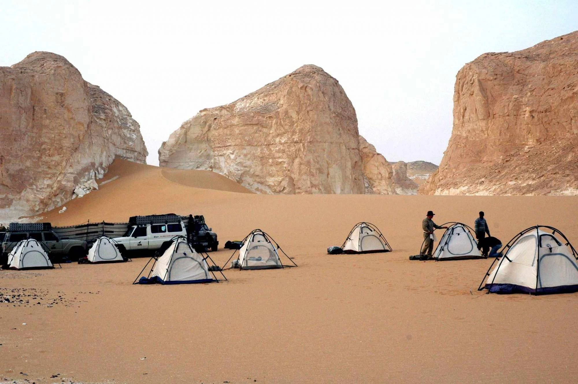 Camp-in-Bahariya-Oasis }}