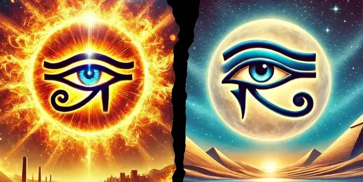 Difference Between Eye of Ra and Eye of Horus