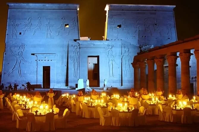 Philae Temple Sound and Light Show Tour }}