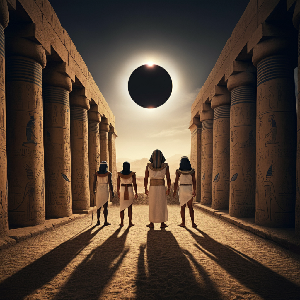 ancient egyptian views on solar eclipses