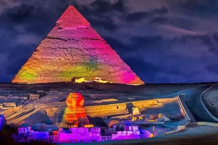 Dinner with Sound and Light Show at the Pyramids